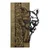 Whispering Timber -1 - Green, Black GreenBlack Decorative Wooden Wall Accessory