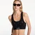 Modrček Playboy x FTSHP Underwear Womans Bralette 1 Pack Black M