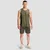 GymBeam Men‘s Combat Tank Top Olive Grey