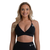 STRIX ZOA Triangle Sports Bra Black