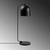 Opviq Stona lampa E14 Socket, Crna