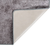vidaXL Pralna preproga 80x150 cm siva protizdrsna