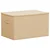 Kutija za spremanje 2 pcs Krem 60 x 43 x 35 cm Netkana tkanina