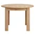 Homestyle4U Jedilna miza, 106,5x106,5x76,5 cm, rjava