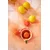 Skodelica s podstavkom Byon Mandarie Orange 250 ml