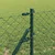Stup za ogradu Zelena 10 x 0,6 m (60 x 60 mm mreža) Čelik i PVC