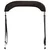 Tenda bimini s 2 luka crna 180x130x110 cm