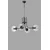 Opviq Luster Nevada, 70cm, 65 cm, Crni