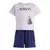 Adidas Komplet za devojčice Lg Dy Fro T Set JZ3578, Lavanda