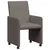 Blagovačke stolice s kotačima 2 pcs Svjetlosiva 57 x 66 x 94 cm