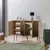 Hanah Home Komoda Mega 120x90x36cm Hrast