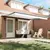 Nadstrešnica Bijelo 400 × 300 cm Poliester i aluminij
