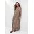 Trendyol Modest Ženska haljina Tctss26Eb00162, Smeđa