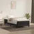 Vidaxl Box Spring postelja brez vzmetnico črna 100x220 cm Žamet