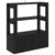Kreveta Crni hrast 30 x 80 x 90 cm Konstruirano drvo