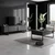 Hanah Home Luxe Set za dnevnu sobu, 2 komada, Antracit