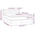 Vidaxl Box spring postelja z vzmetnico taupe 140x200 cm blago