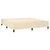Krevet box spring s madracem LED krem 180x200 cm od tkanine