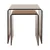 Steklene stranske mizice v kompletu 2 ks 40x45 cm Vetro – Dutchbone