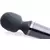 XR Brands Wand Essentials Diamond Head 11X Silicone Wand Massager Black
