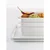SCHÖNWALD Gastro posoda 1/3, 325 x 176 mm, v = 20 mm, bela, porcelan