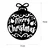 WALLXPERT XMASBLACK 007 Zidna dekoracija