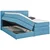 Esposa BOXSPRING POSTELJA 140 cm x 200 cm , tekstil modra