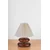 Opviq Stona lampa Mars, Braon-bela
