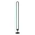 Podna lampa Barto RGB/19W crna
