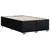 Vidaxl Box spring postelja z vzmetnico črn 120x200 cm blago