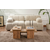 HANAH HOME Sto za dnevnu sobu Sanctuary Atlantic Pine