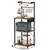 Songmics Kuhinjska polica 40x80x140 cm rjava
