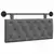vidaXL Visoki naslon za glavo Temno siva 110 x 55 x 7 cm blago