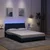 Vidaxl Posteljni okvir brez vzmetnice Hanko moder 140x190 cm blago