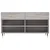 Klupa za cipele siva boja hrasta 102x35x55 cm konstruirano drvo