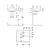 Selnova Square lavabo 50cm
