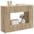Konzolna stolica Prugasti Sonoma hrast 101 x 29 x 74 cm