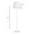 Opviq Podna lampa 241562, Bela