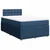 vidaXL vidaXL Box spring postelja z vzmetnico modra 120x190 cm blago, (21306677)