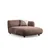 Atelier del Sofa Ugaona garnitura Pavia, 240x430x90 cm, Krem-braon
