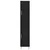 Highboard 2 pcs Crni hrast Konstruirano drvo