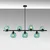 Opviq Luster Benek-15-14452, Plavi