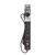 ActiveJet Activejet COMBO 6GN 5M črn napajalni trak s kablom