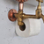 Hanah Home Polica sa držačem Cop057, 30x14x15 cm, Bela