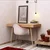 Hanah home Radni sto Hrast-Beli