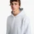 Mikina Obey Intercontinental Extra Heavy Hood Ash Grey L