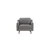 Atelier del Sofa Fotelja Robin 1, Siva
