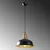 Opviq Luster Berceste-218-S, 120cm32x32 cm, E27, 40W, Crni