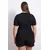 Trendyol Curve Ženska bluza Tbbss26Af00025, Crna