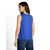 TOM TAILOR Top  kraljevo modra / bela
